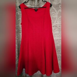 TORRID Red Woven Dress